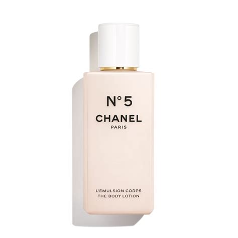 chanel number 5 body lotion.